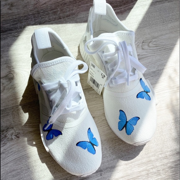 Adidas Nmd r1 custom butterfly 🦋 - Picture 2 of 5